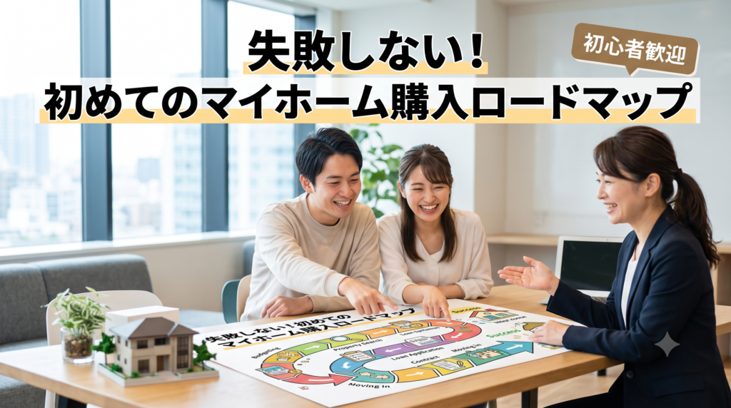 「家が欲しいけれど、何から始めればいいの?」初めてのマイホーム購入で迷っている方へ。正しい予算の決め方(資金計画)から、失敗しない物件探しのコツ、契約、お引き渡しまでの全5ステップを不動産のプロがわかりやすく解説。後悔しない家づくりのための完全ロードマップを大公開します!