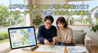 マイホーム選びで「災害への強さ」を重視する方が急増しています。那珂川や桜川の水害リスクを持つ水戸市において、浸水や地盤リスクが低い安全な地域（見川・赤塚・双葉台などの高台エリア）を不動産のプロが解説！ハザードマップの正しい見方と、後悔しない土地探し・事前調査の鉄則をご紹介します。
