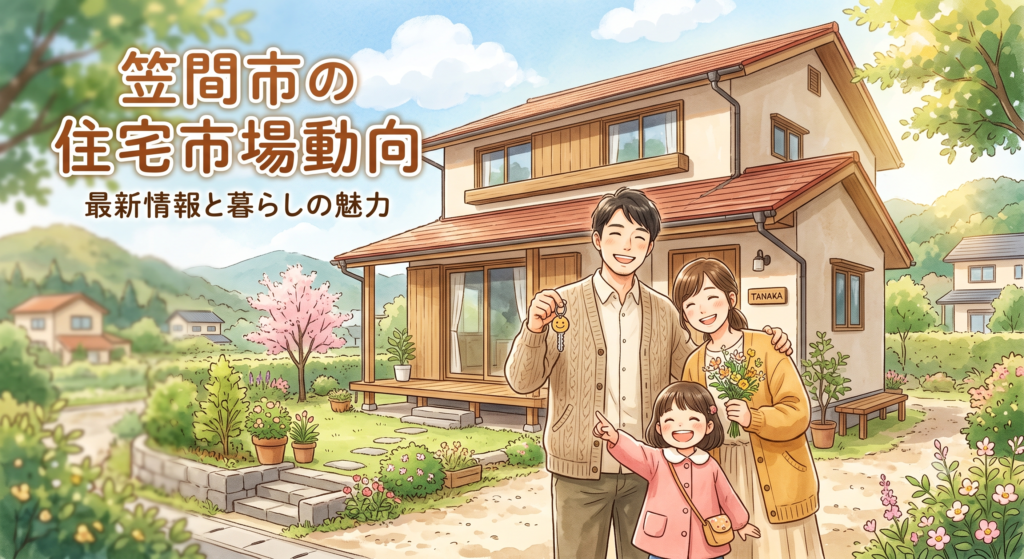 2026年最新の笠間市の住宅市場動向を徹底解説!金利上昇と建築費高騰が続く中、圧倒的人気の「友部エリア」から平屋需要で注目される郊外エリアまで、不動産のプロが笠間市のリアルな土地・住宅相場と、損をしないためのマイホーム購入戦略をお伝えします。