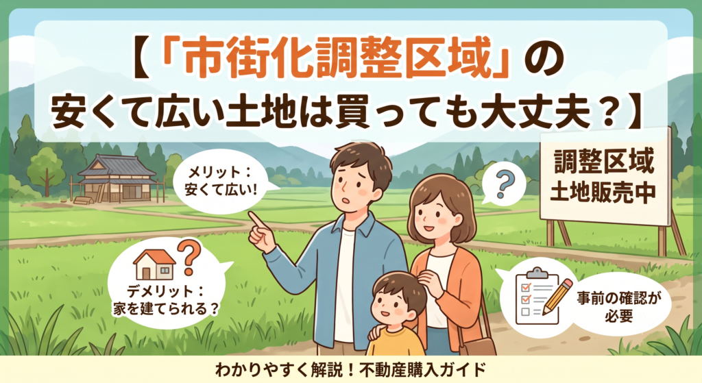 茨城県での土地探しでよく目にする「市街化区域」と「市街化調整区域」。広くて安い調整区域の土地に魅力を感じる方も多いですが、安易に購入するとインフラ整備や許可申請で数百万円の追加費用が発生します。不動産売買の現場で実際に起きている隠れコストの実態と、事前にリスクを洗い出し「絶対に予算オーバーしない総額」を導き出すセカンドオピニオンの活用法を、実務家が分かりやすく解説します。