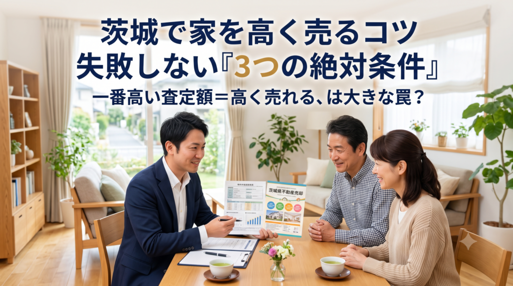 「複数の会社に査定を出して、一番高い金額を出してくれた会社に任せよう!」とお考えですか?実はその選び方、家を安く買い叩かれる最大の原因かもしれません。不動産売買の現場で横行している「高額査定の罠」の実態と、耐震補強などの見えない価値を正しくアピールして本当に高く売るための絶対条件を解説。現在売り出し中の方にも有効な「売却のセカンドオピニオン」の活用法をご紹介します。